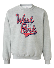"West Park State"  Design on Gray