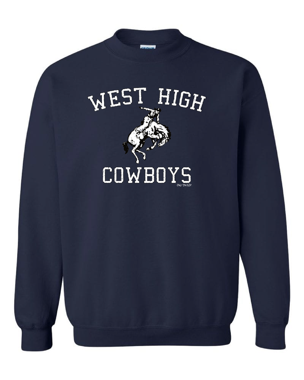 "West High Cowboys" Design on Navy - Only in Clev
