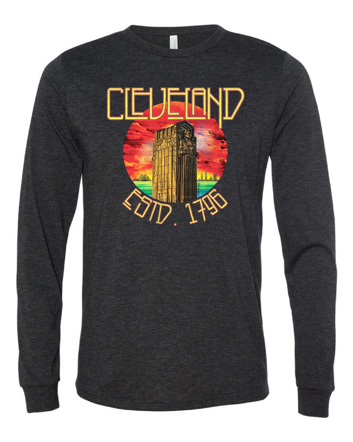 "Cleveland Guardian Zeppelin" Design on Black - Only in Clev 