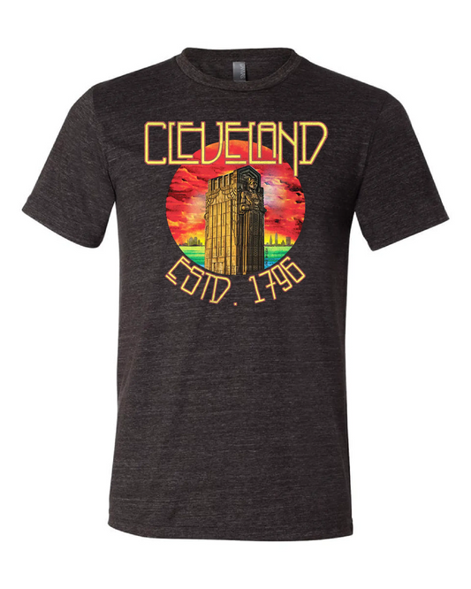 "Cleveland Guardian Zeppelin" Design on Black - Only in Clev 