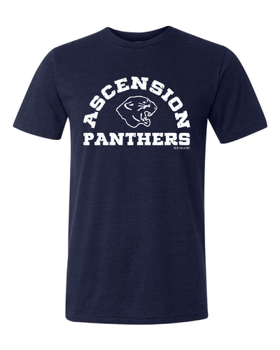 "Ascension Panthers" Design on Navy - Only in Clev