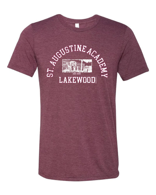 "St. Augustine Academy" Design on Maroon - Only in Clev 3XL-Men-s-Short-Sleeve-T-Shirt