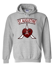 St. Augustine Academy Arrow Design on Grey