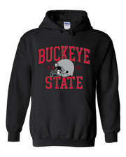 "Ohio Buckeye State" Design on Black - Only in Clev