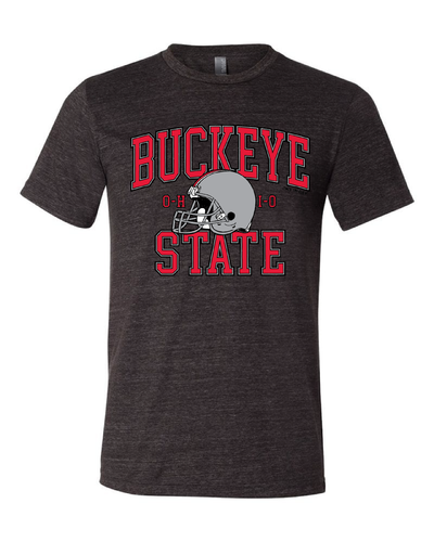 "Ohio Buckeye State" Design on Black - Only in Clev