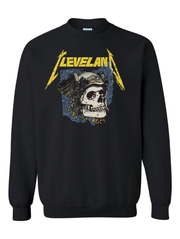 Cleveland Rock Skull on Black