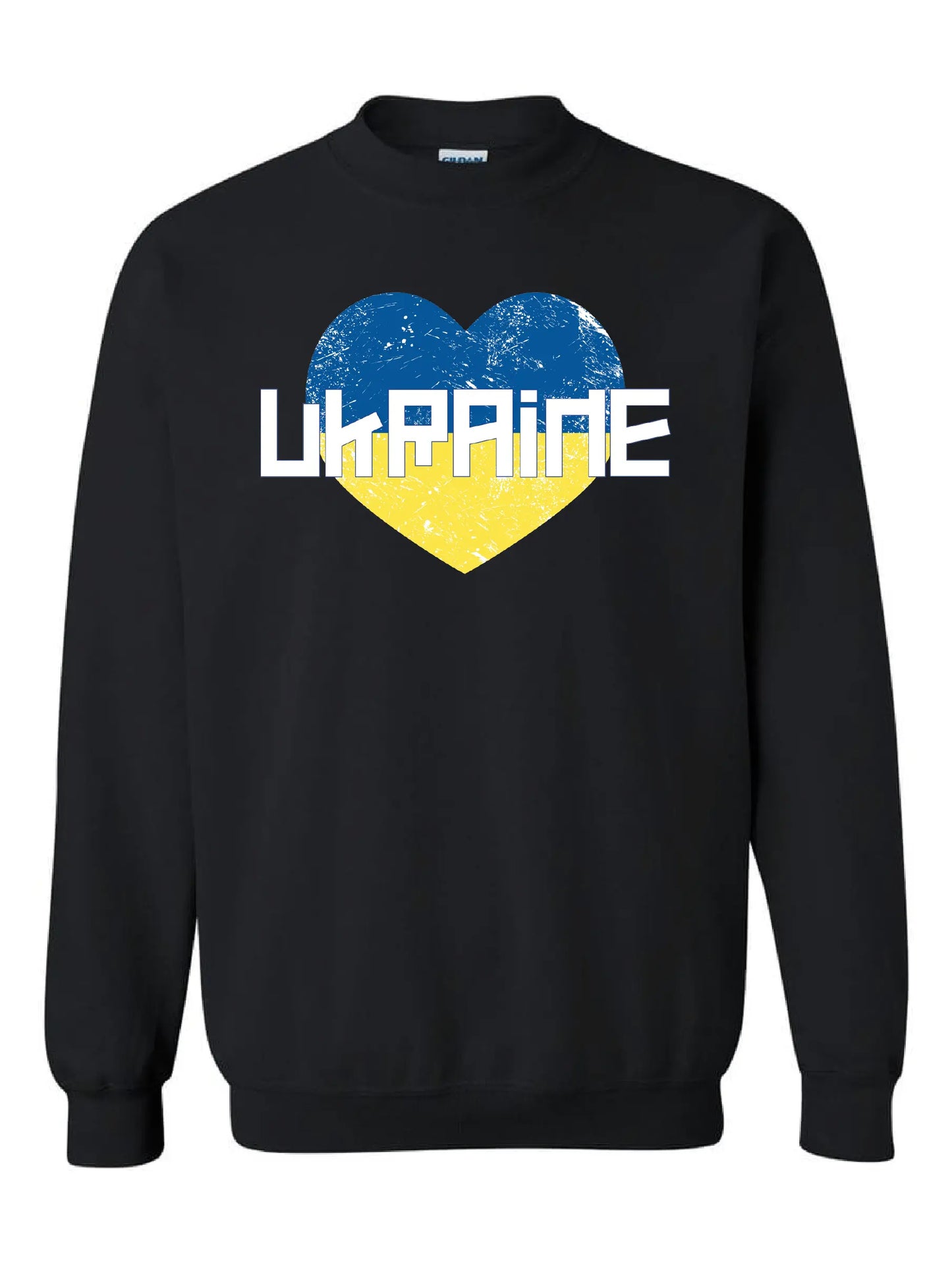 "Love Ukraine" Design on Black - Only in Clev 