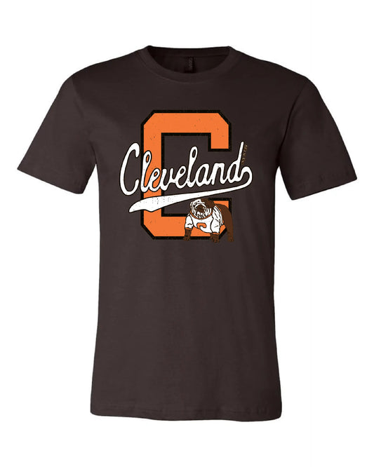 "Block C Dawg" on Brown - Only in Clev
