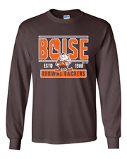 "Boise Browns Backers" Design on Brown - Only in Clev