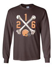 "Cleveland Bones 216" on Brown