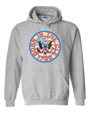 "Born in the Cle"" design on Gray