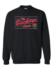 "The Script Buckeye State" Design on Black - Only in Clev