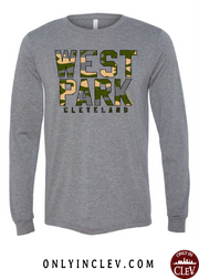 "West Park Camo" Design on Gray - Only in Clev