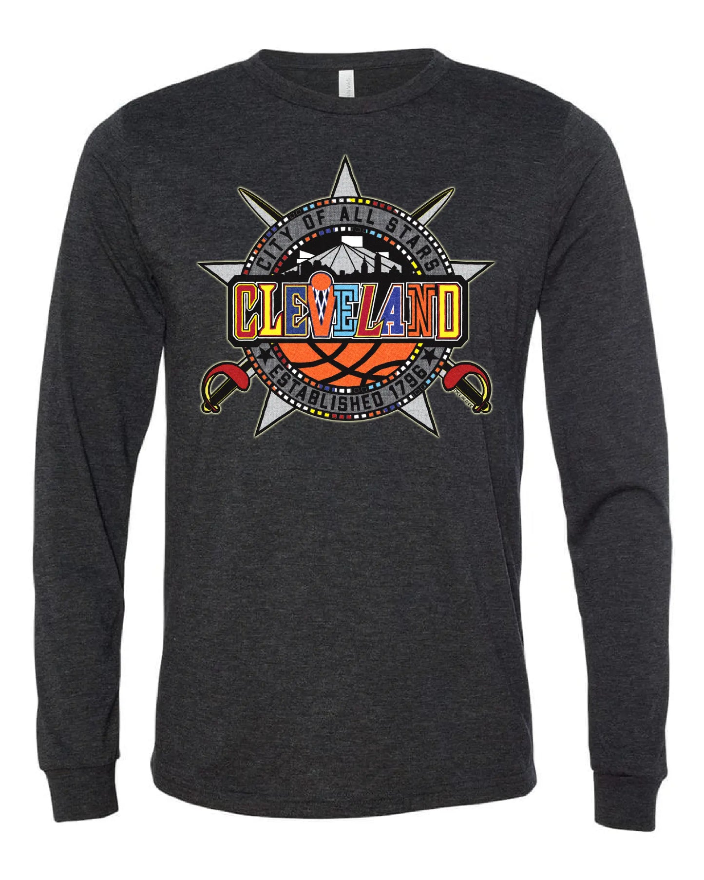 "Cleveland Basketball All Star 2022" on Black - Only in Clev 