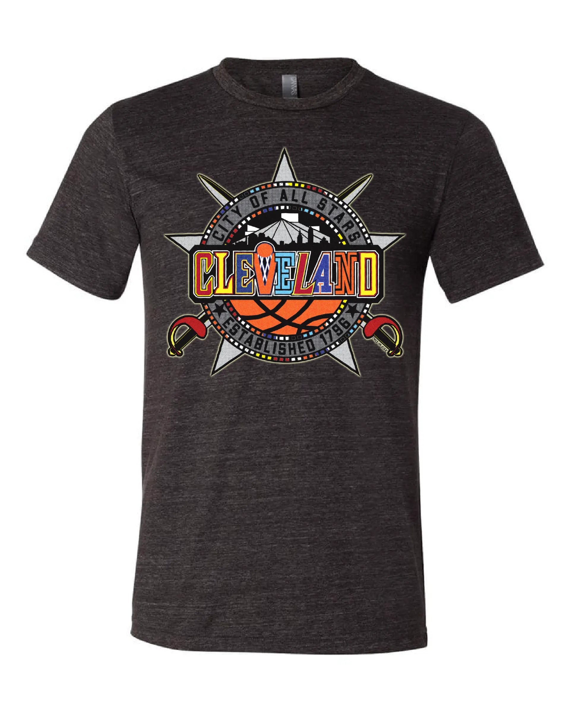 "Cleveland Basketball All Star 2022" on Black - Only in Clev 
