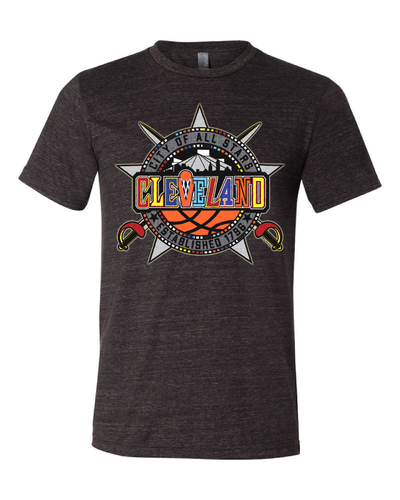 "Cleveland Basketball All Star 2022" on Black