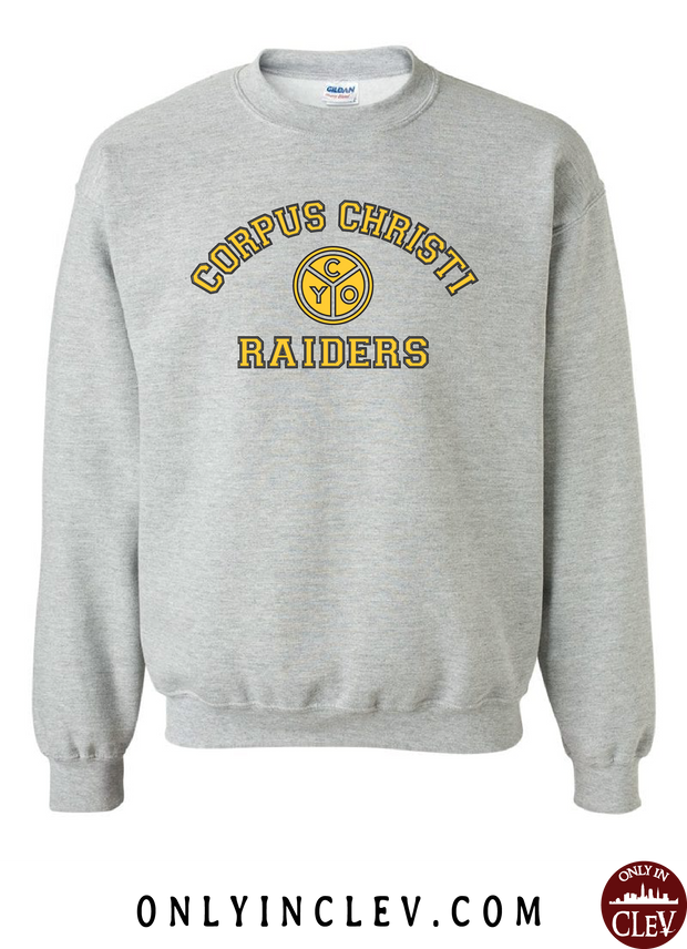 Corpus Christi Raiders Crewneck Sweatshirt - Only in Clev