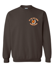 "Cin - Day Lucky Dawgs" left chest design on Brown - Only in Clev
