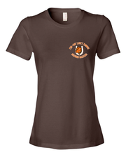 "Cin - Day Lucky Dawgs" left chest design on Brown - Only in Clev