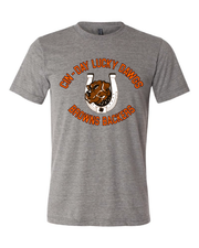 "Cin - Day Lucky Dawgs" Full chest design on Gray - Only in Clev
