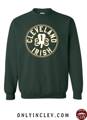 "Cleveland 216 Irish" Design on Emerald Green - Only in Clev