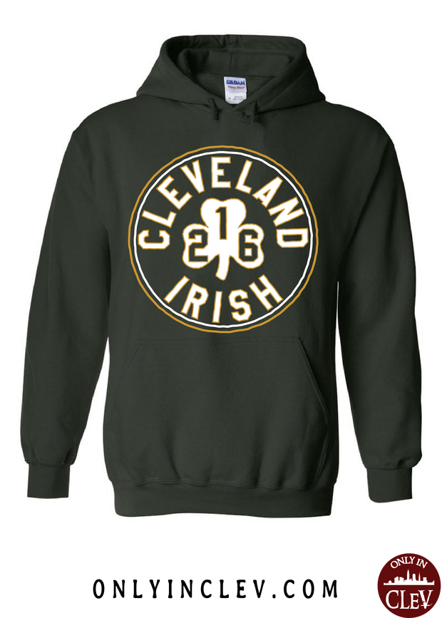 "Cleveland 216 Irish" Design on Emerald Green - Only in Clev
