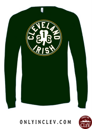 "Cleveland 216 Irish" Design on Emerald Green - Only in Clev