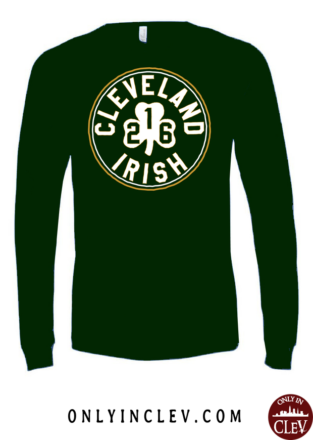 "Cleveland 216 Irish" Design on Emerald Green - Only in Clev