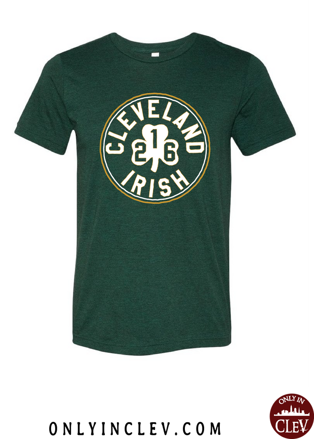"Cleveland 216 Irish" Design on Emerald Green - Only in Clev