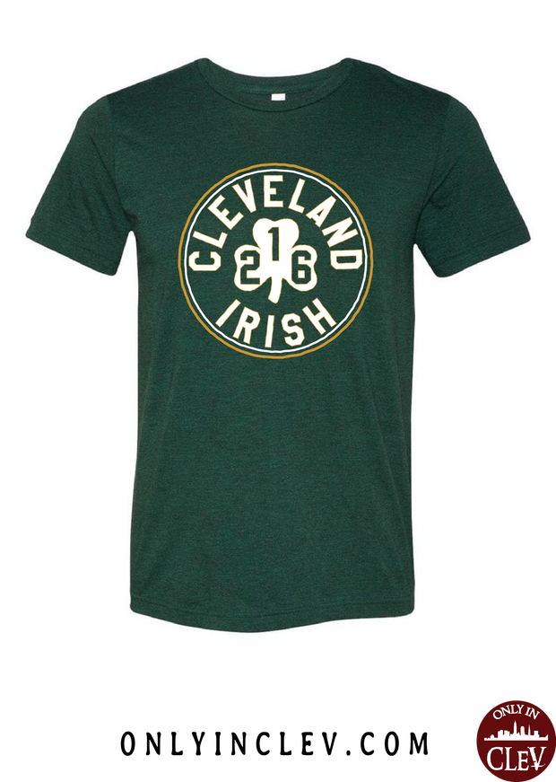 "Cleveland 216 Irish" Design on Emerald Green - Only in Clev