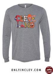 "Cleveland All Sports Design" on Gray - Only in Clev