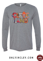 Cleveland All Sports Design on Gray Only in Clev