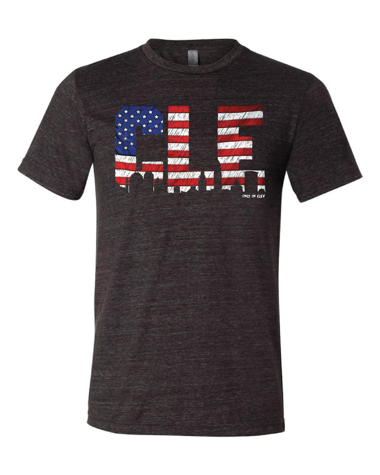 CLE USA" on Black - Only in Clev 3XL-Men-s-Short-Sleeve-T-Shirt