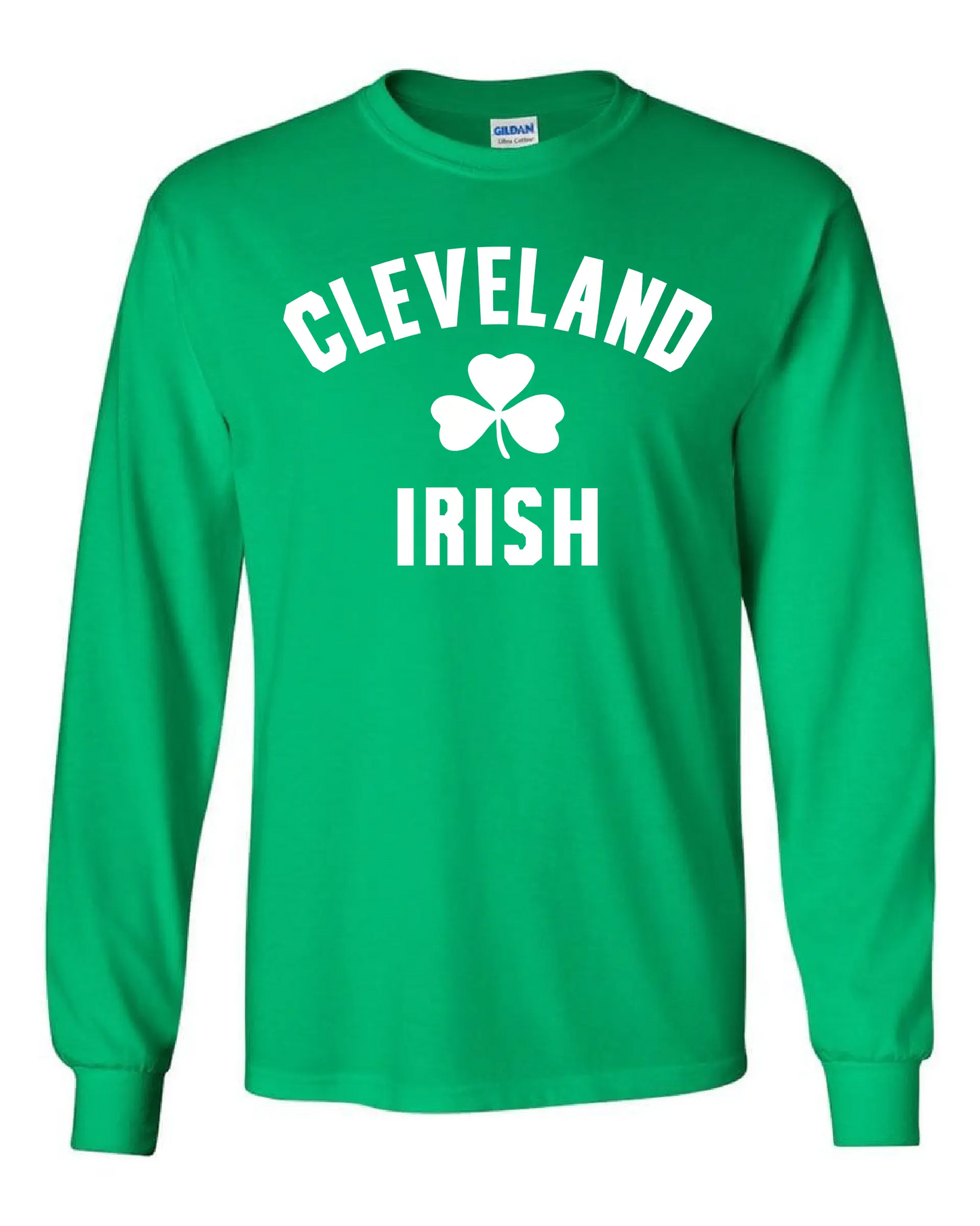 "Cleveland Irish" on Irish Green - Only in Clev 