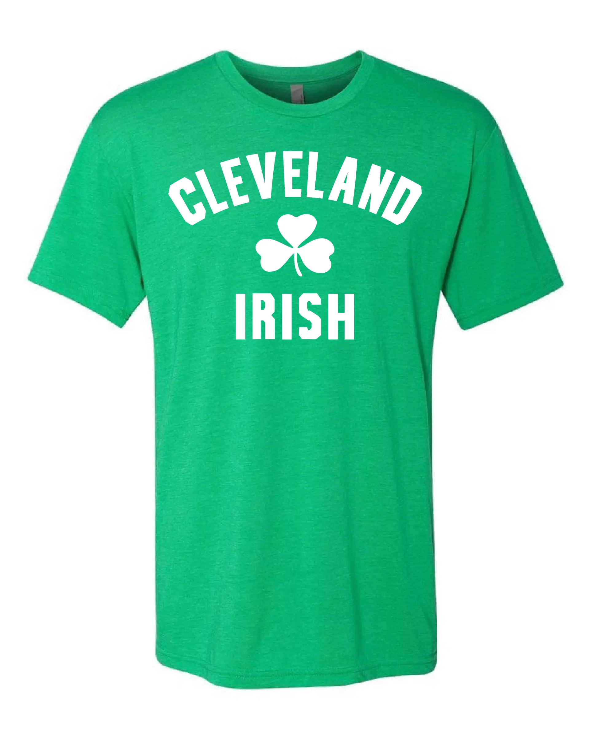 "Cleveland Irish" on Irish Green - Only in Clev 
