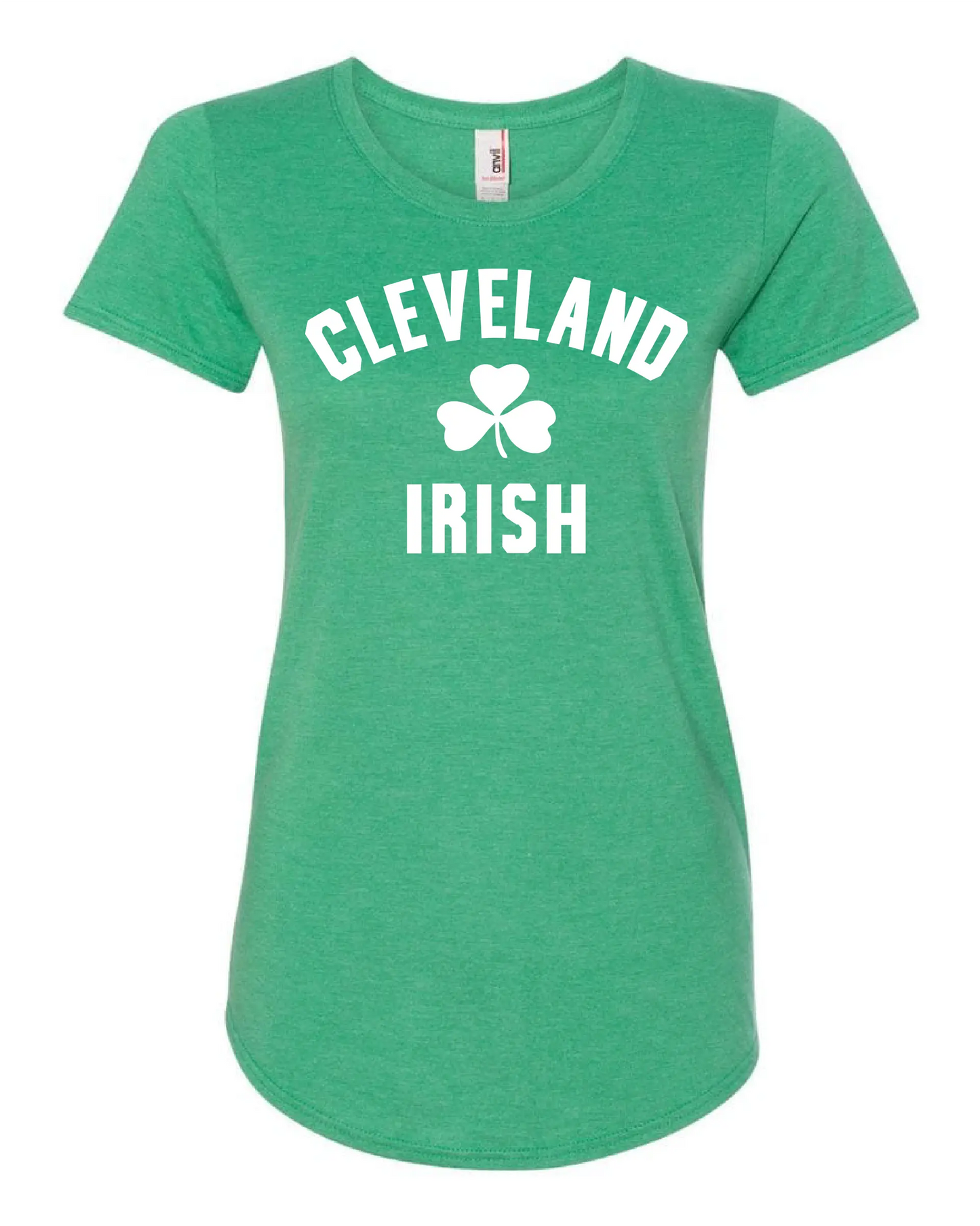 "Cleveland Irish" on Irish Green - Only in Clev 