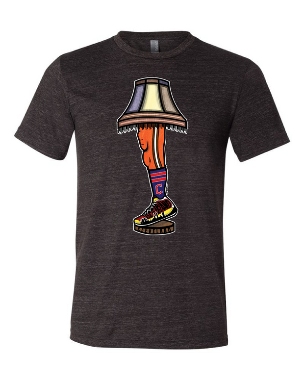 "Cleveland All Sports Lamp" Design on Black