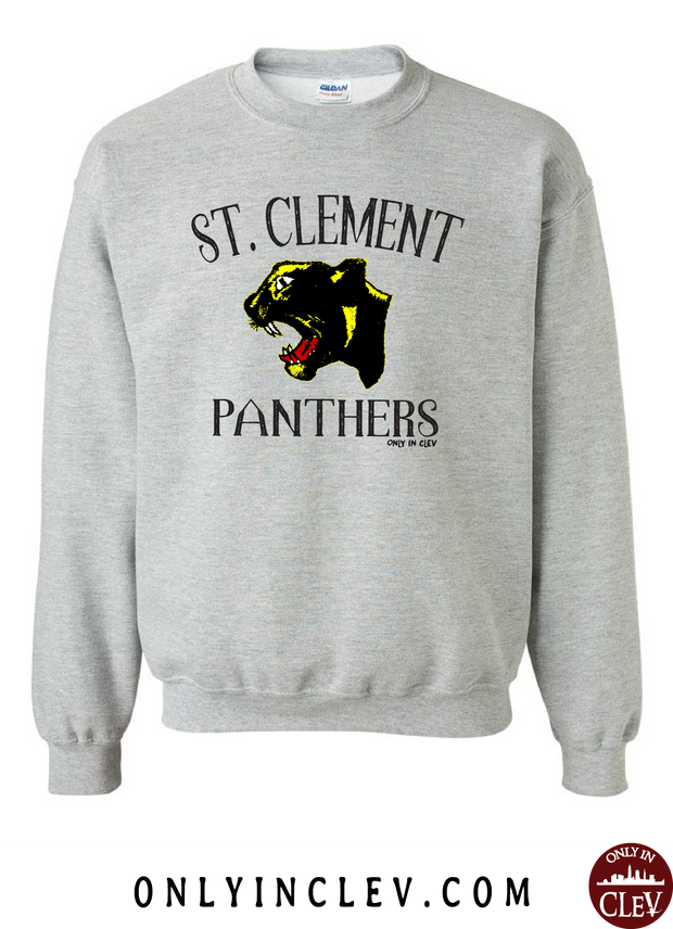 Only in Clev St. Clement Panthers Crewneck Sweatshirt XL