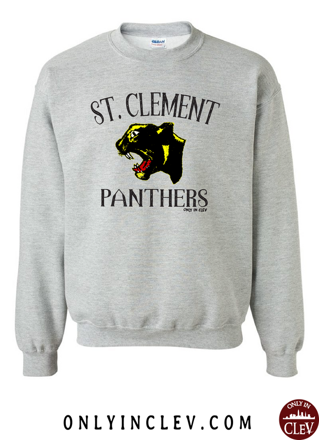 St. Clement Panthers Crewneck Sweatshirt - Only in Clev