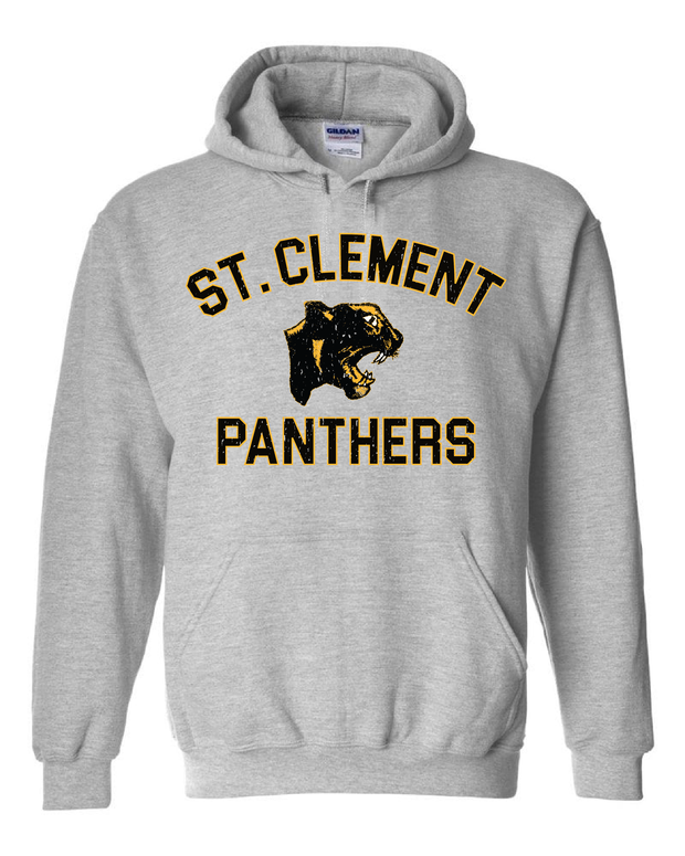 New "St. Clement Panthers" Design on Gray - Only in Clev