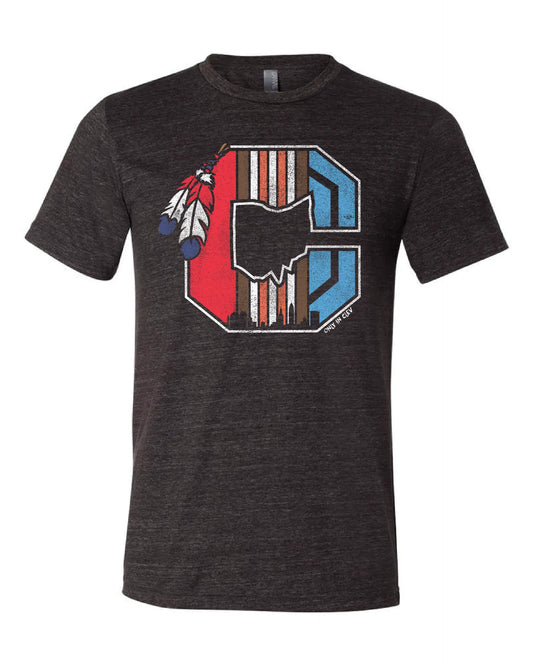 All Sports Block C on Black - Only in Clev 3XL-Men-s-Short-Sleeve-T-Shirt