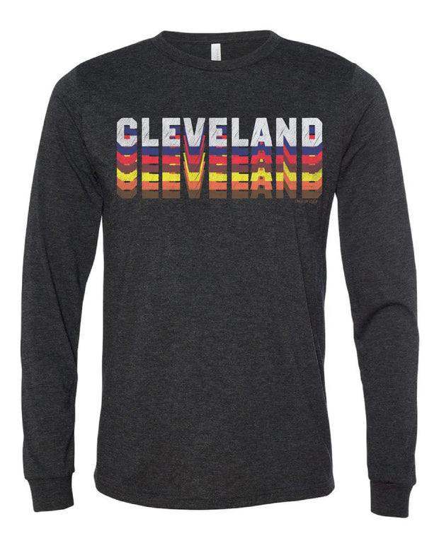 Multi colored All Sports Cleveland on Black
