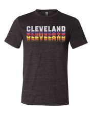 Multi-colored All Sports Cleveland on Black