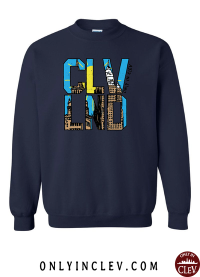CLVND  Crewneck Sweatshirt - Only in Clev