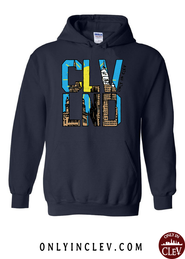 CLVND  Hoodie - Only in Clev