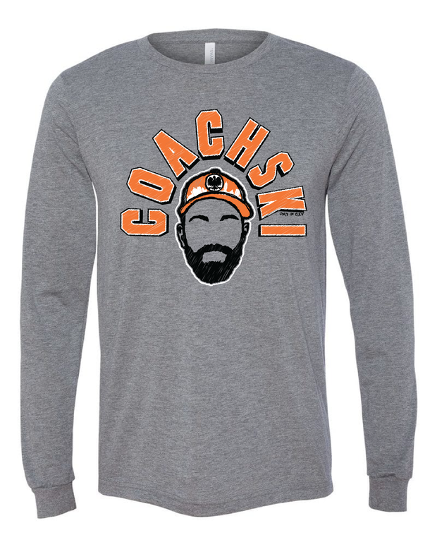 "Coachski" Design on Gray