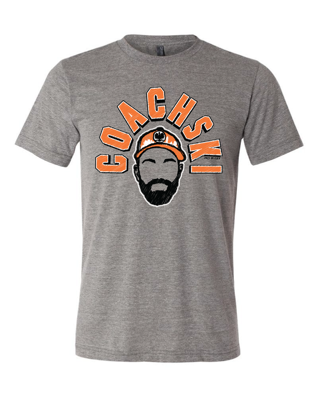 "Coachski" Design on Gray