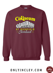 "The Coliseum" on Maroon - Only in Clev