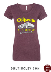 "The Coliseum" on Maroon - Only in Clev