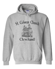 "Saint Colman Church" Design on Gray - Only in Clev